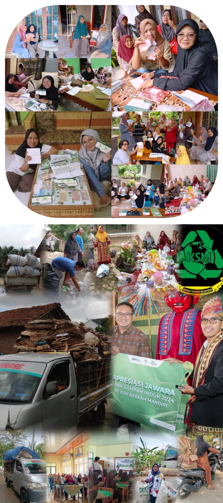 Jelang Hari Raya KSM Berkah Mandiri Bagikan THR Ke Nasabah