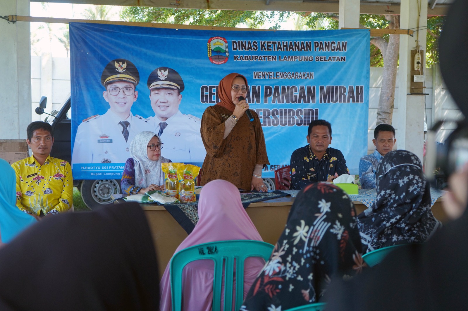 Bantu Masyarakat, Pemkab Lampung Selatan Gelar GPM Bersubsidi