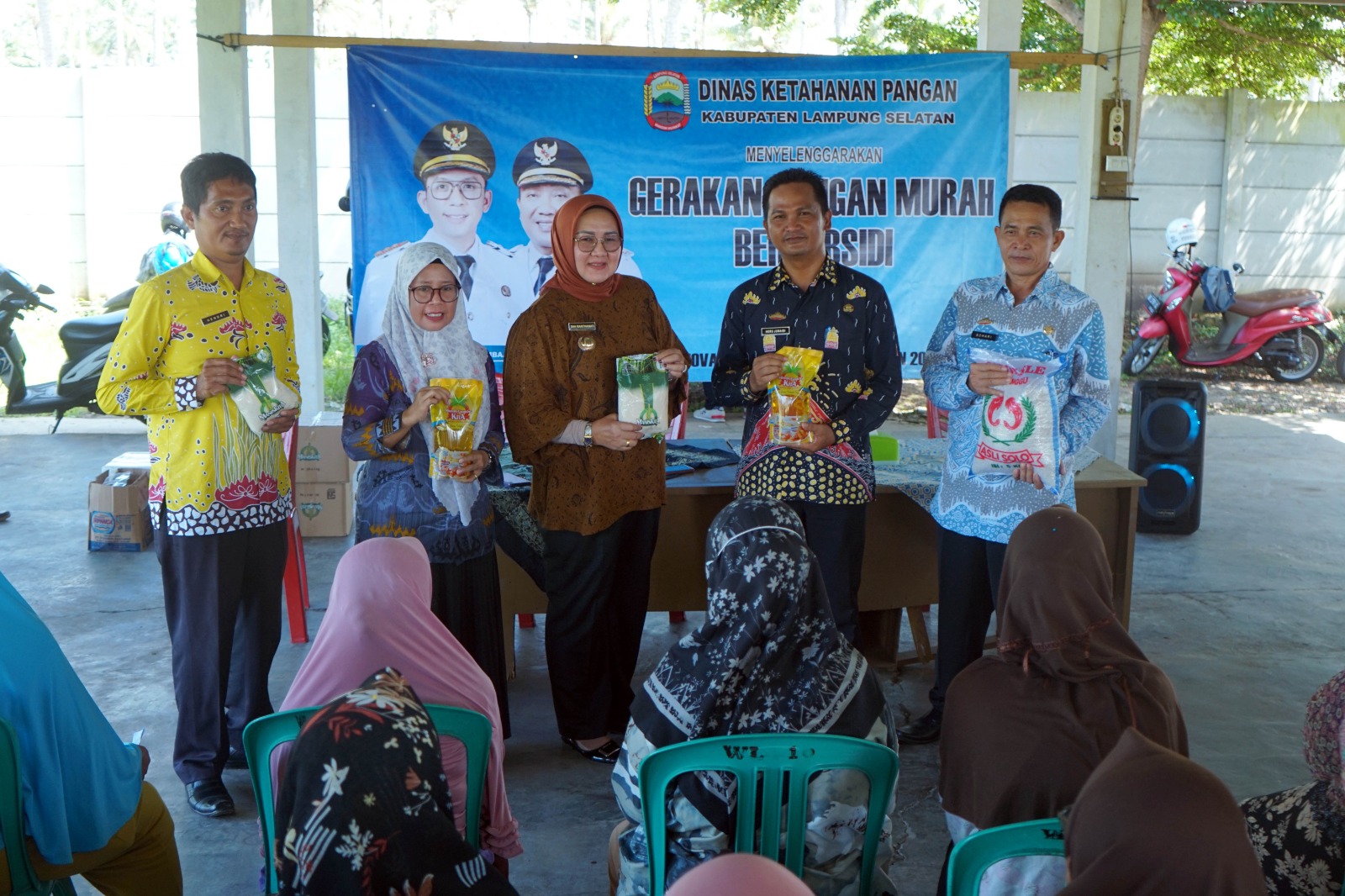 Bantu Masyarakat, Pemkab Lampung Selatan Gelar GPM Bersubsidi