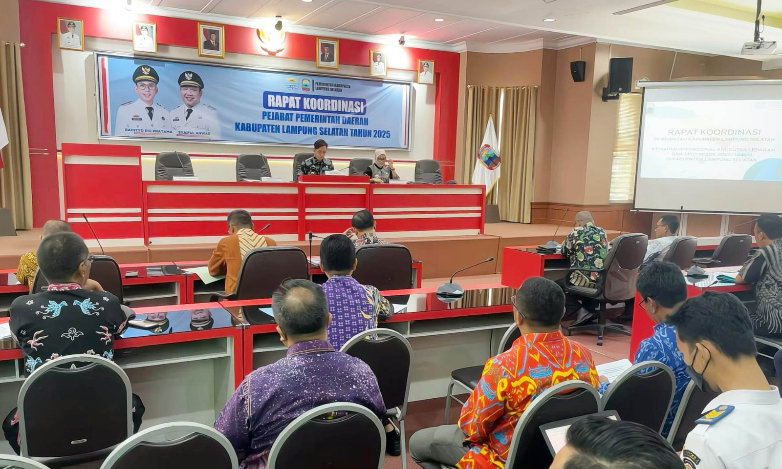 Bupati Egi Pimpin Rakor Persiapan Mudik Lebaran 2025, Upayakan Perjalanan Pemudik Nyaman