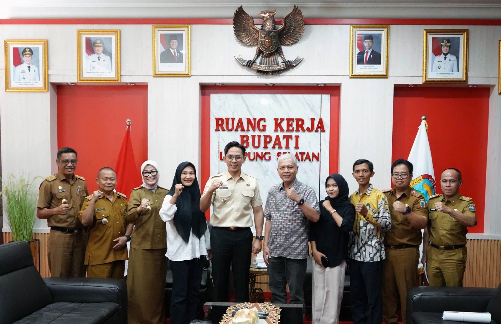 Bupati Lampung Selatan Terima Audiensi Mitra Tangguh Paluma Nusantara