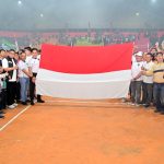 Bupati Egi Nobar di GWH Kalianda, Timnas Indonesia Menang Tipis 1-0 Atas Bahrain