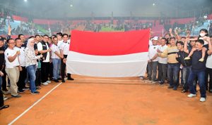 Bupati Egi Nobar di GWH Kalianda, Timnas Indonesia Menang Tipis 1-0 Atas Bahrain