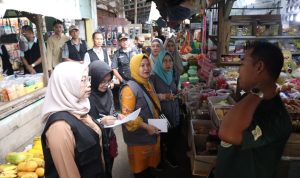 Walikota Bandar Lampung Sidak Ke Sejumlah Pasar Tradisional