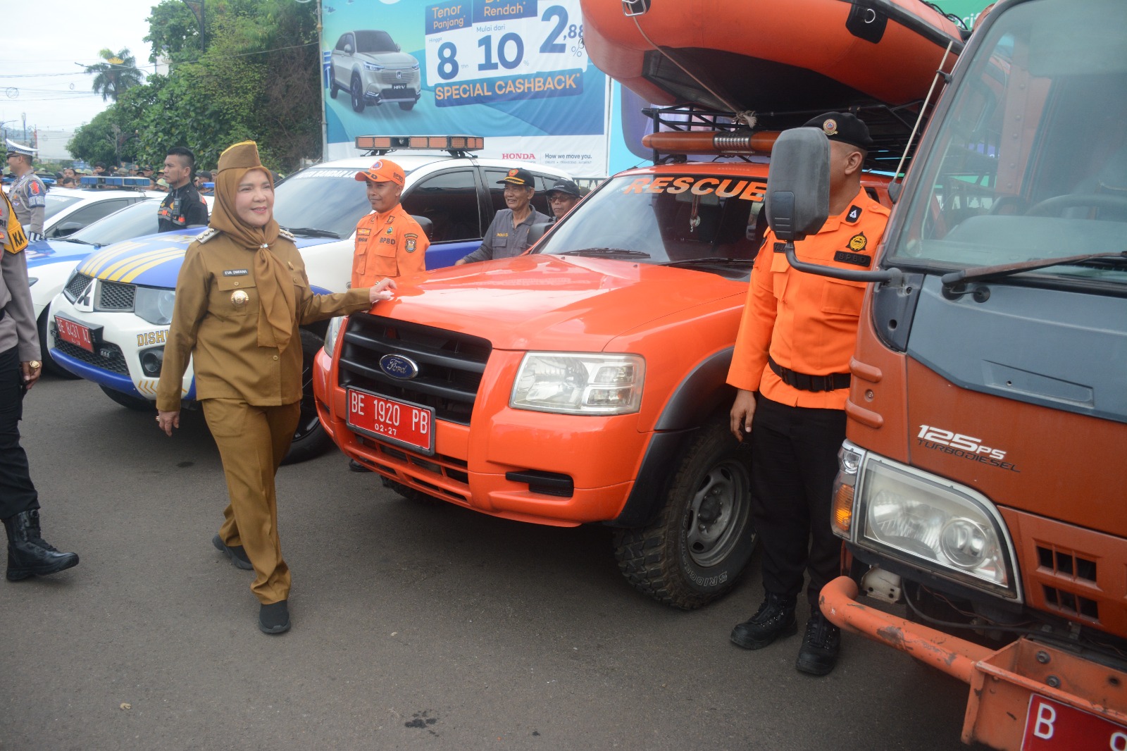 Pemerintah Kota Bandar Lampung Bersama Forkopimda Kota Bandar Lampung Mengelar Apel Siaga Satgas Idul Fitri 1446 H