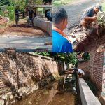 Peduli Lingkungan, Warga Bangun Drainase Atasi Banjir di Dusun 5 Sukaraja Tataan
