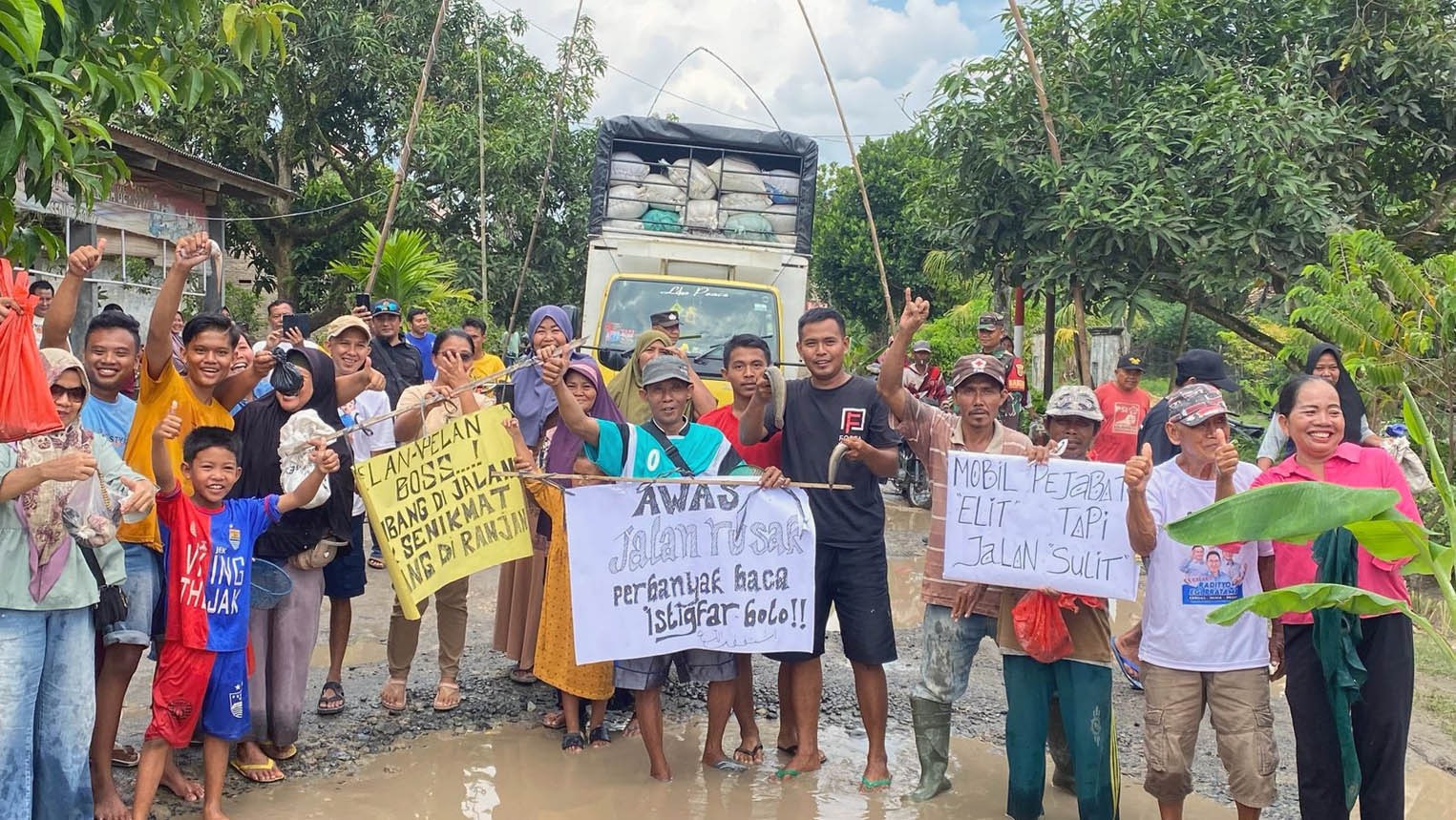 Alih-alih Marah, Bupati Egi Malah Apresiasi Kritik Kreatif Warga Soal Jalan Rusak