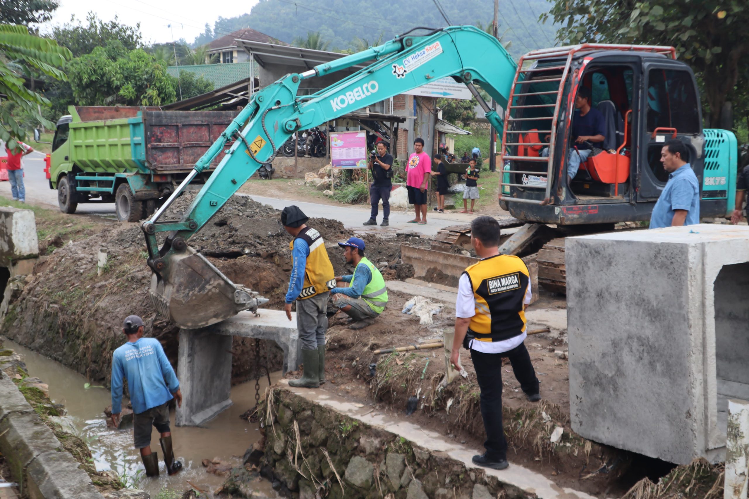 Pasca Banjir, Pemkot Bandar Lampung Ambil Langkah