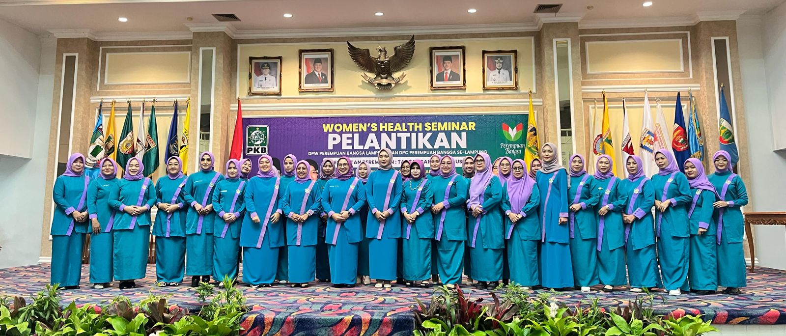 Pelantikan DPW PB Provinsi Lampung dan Pengukuhan dr. Zam Zanariah, Sp.N, M.Kes sebagai Ketua