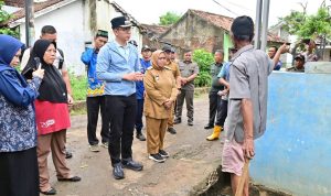 Tinjau Banjir di Kecamatan Natar dan Katibung, Bupati Egi Pastikan Penanganan Berjalan Maksimal