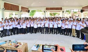 Gelar Halalbihalal, Bupati Egi Minta Kepala Desa Gali Potensi dan Wisata Lokal