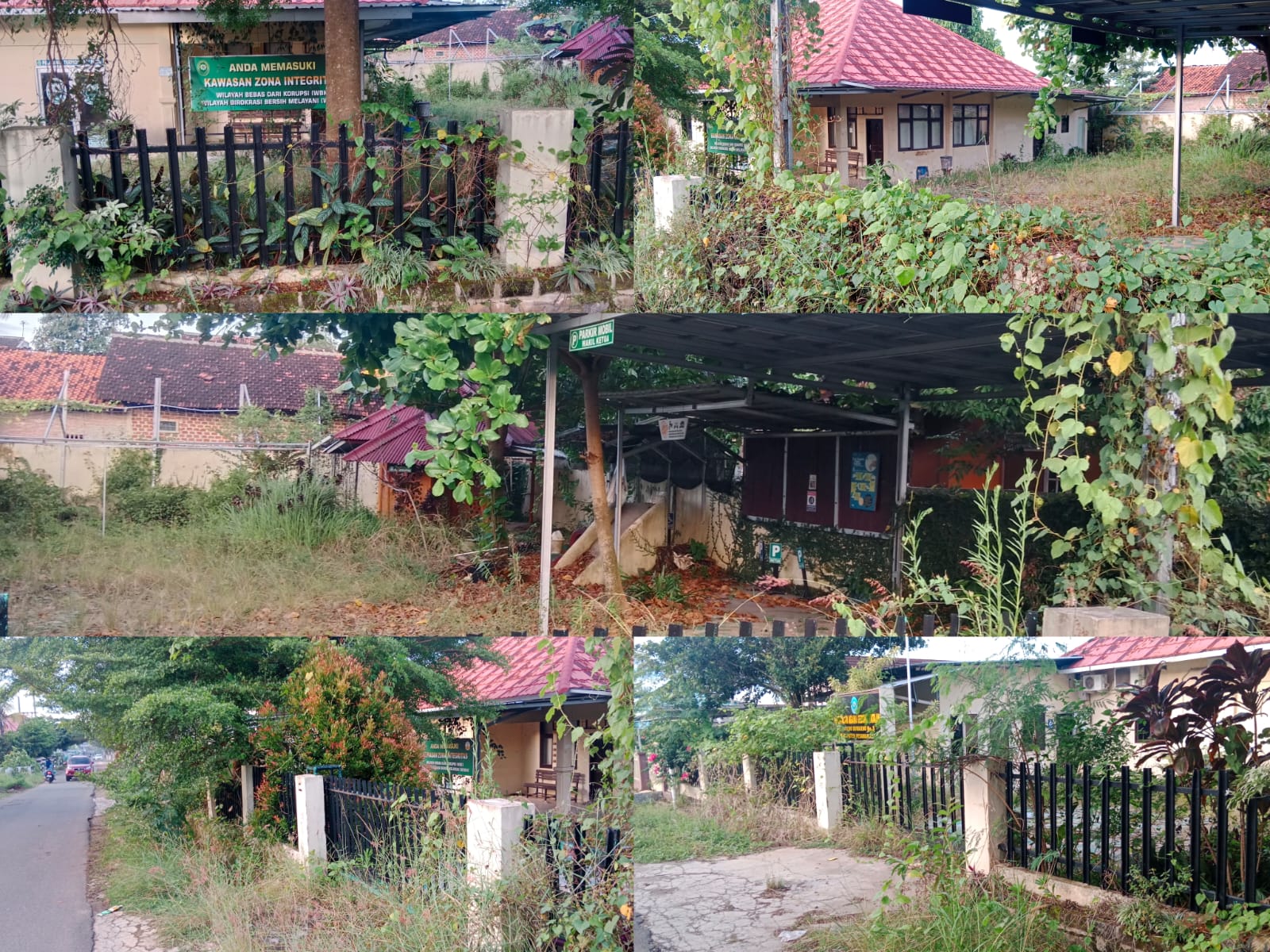 Kantor Pengadilan Agama Gedong Tataan Lama, Dimalam Hari Serem ” Bak Sarang Hantu “