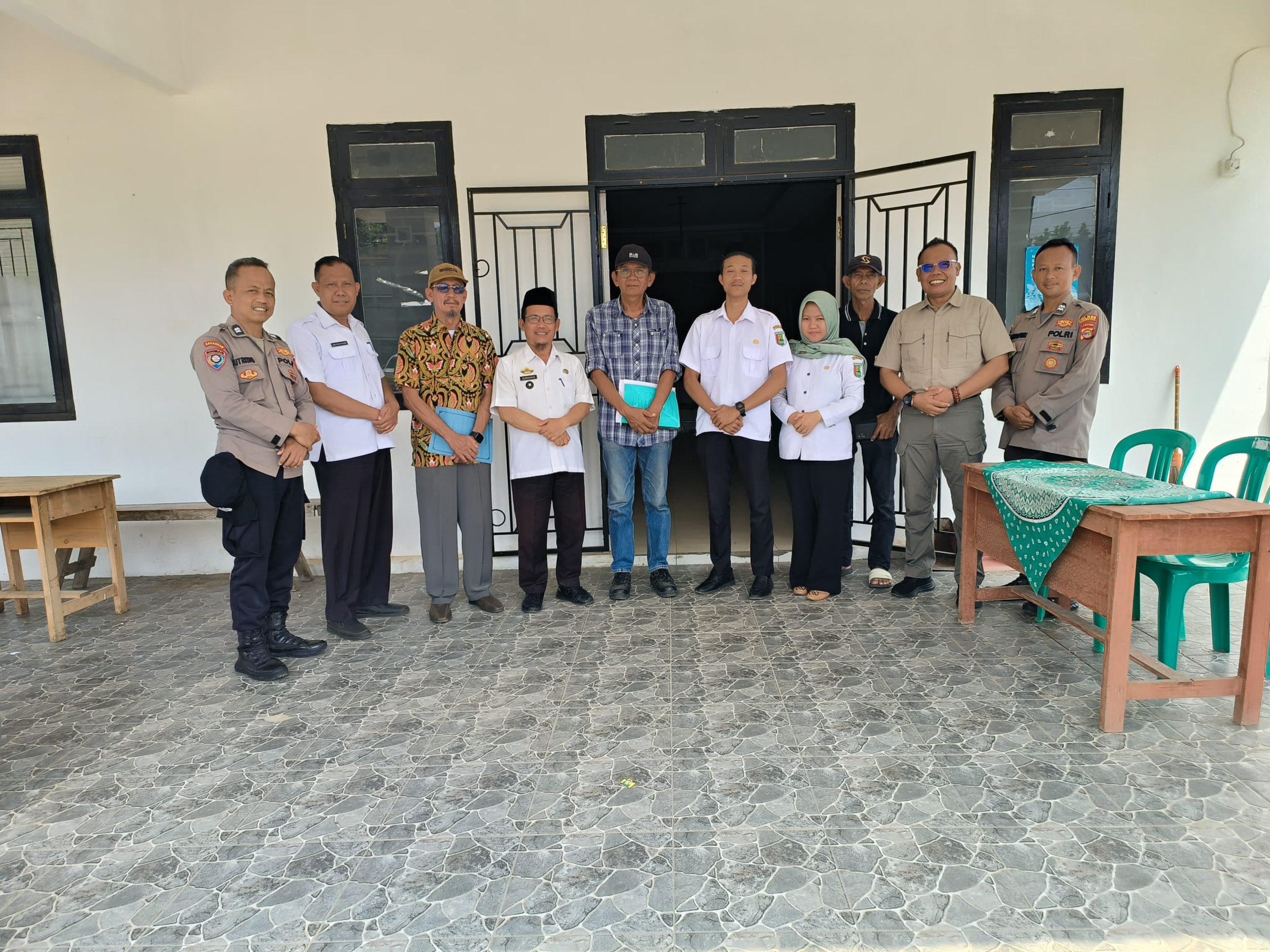 Polsek Gedong Tataan Laksanakan Cooling Sistem Di Desa Sukaraja