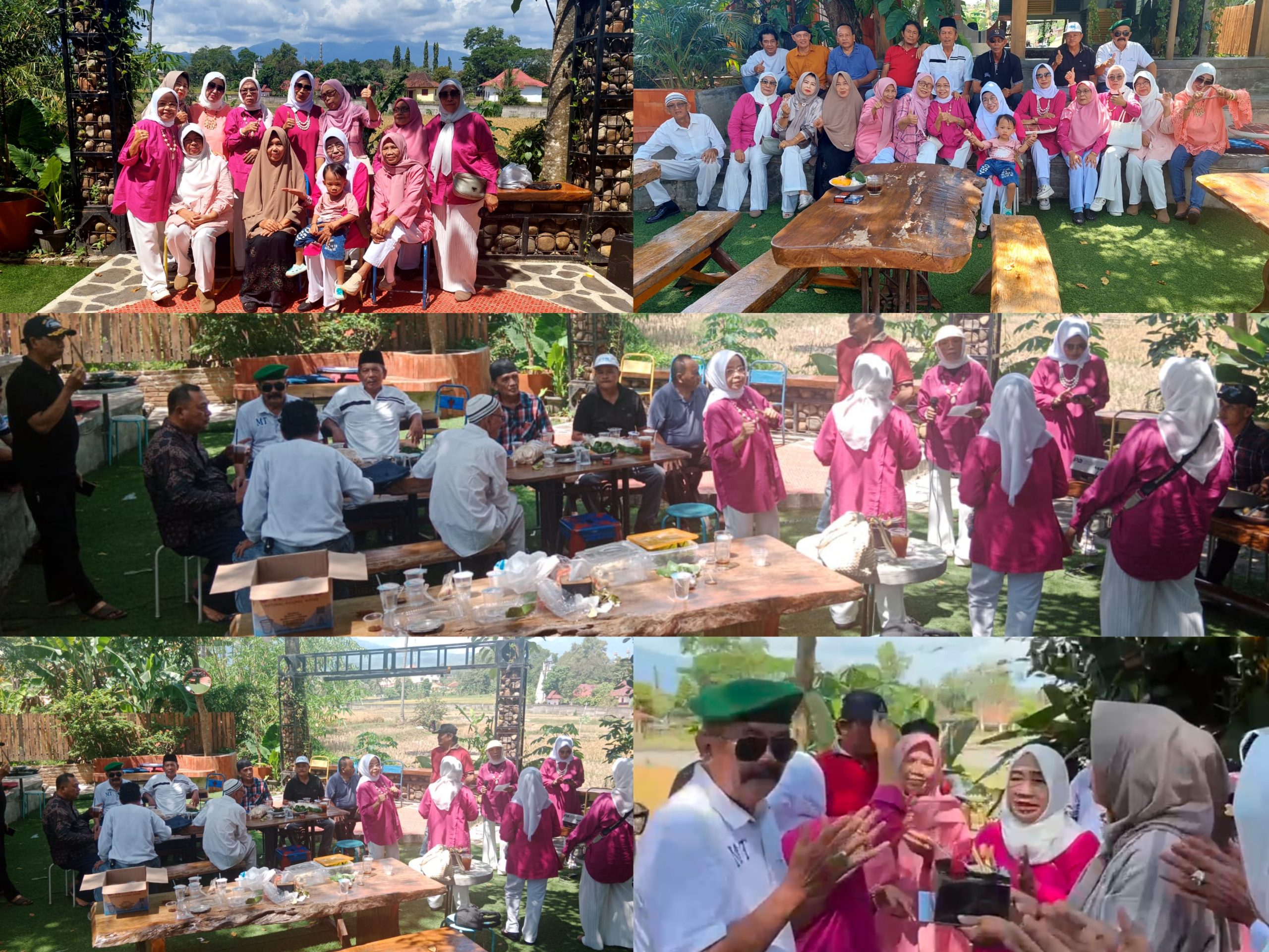 Alumni SMPN Tataan 1976 Gedung Tataan Kumpul Di Cafe Backland