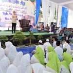 Hadiri Walimatussafar Haji Warganya, Bupati Egi Doakan Jadi Haji Mabrur