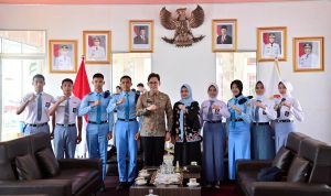 Bupati Egi Support Calon Paskibraka Yang Ikut Seleksi Tingkat Provinsi