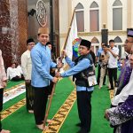 Bupati Egi Lepas Keberangkatan 388 Jemaah Calon Haji ke Tanah Suci Mekah