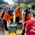 Pemkot Bandar Lampung Salurkan Bantuan Air Bersih di Panjang Utara