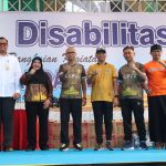Pemerintah Kota Bandar Lampung Sukses Menggelar Jalan Sehat dan Senam Disabilitas dalam Rangka HUT Kota Bandar Lampung yang ke-343 Tahun
