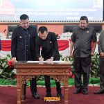 Bupati Pesawaran Dendi Ramadhona Sampaikan LKPJ Tahun 2024 dalam Rapat Paripurna Bersama DPRD