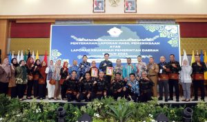 Pemkab Lampung Selatan 9 Tahun Berturut-turut Raih Opini WTP dari BPK