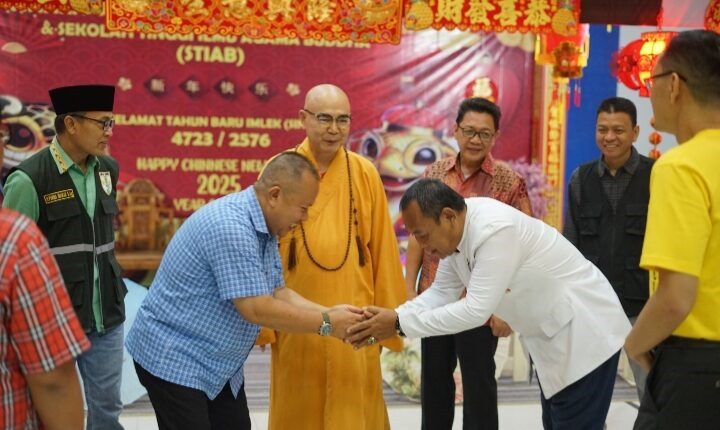 Imlek 2025, Pemkot Bandar Lampung Tinjau Ke Sejumlah Vihara