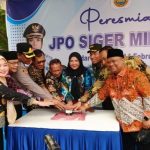 Walikota Bandar Lampung Hj. Eva Dwiana Resmikan JPO Siger Milenial