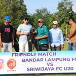 Bupati Egi Buka Laga Persahabatan BLFC vs Sriwijaya FC U-20, Dukung Lahirnya Talenta Sepak Bola Muda