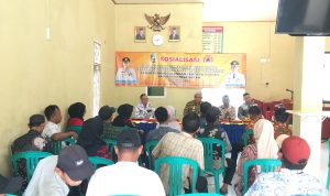 Tingkatkan Kesiapsiagaan, BPBD Pesawaran Sosialisasikan K I E Rawan Bencana