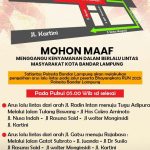 Polresta Bandar Lampung Alihkan Arus Lalu Lintas