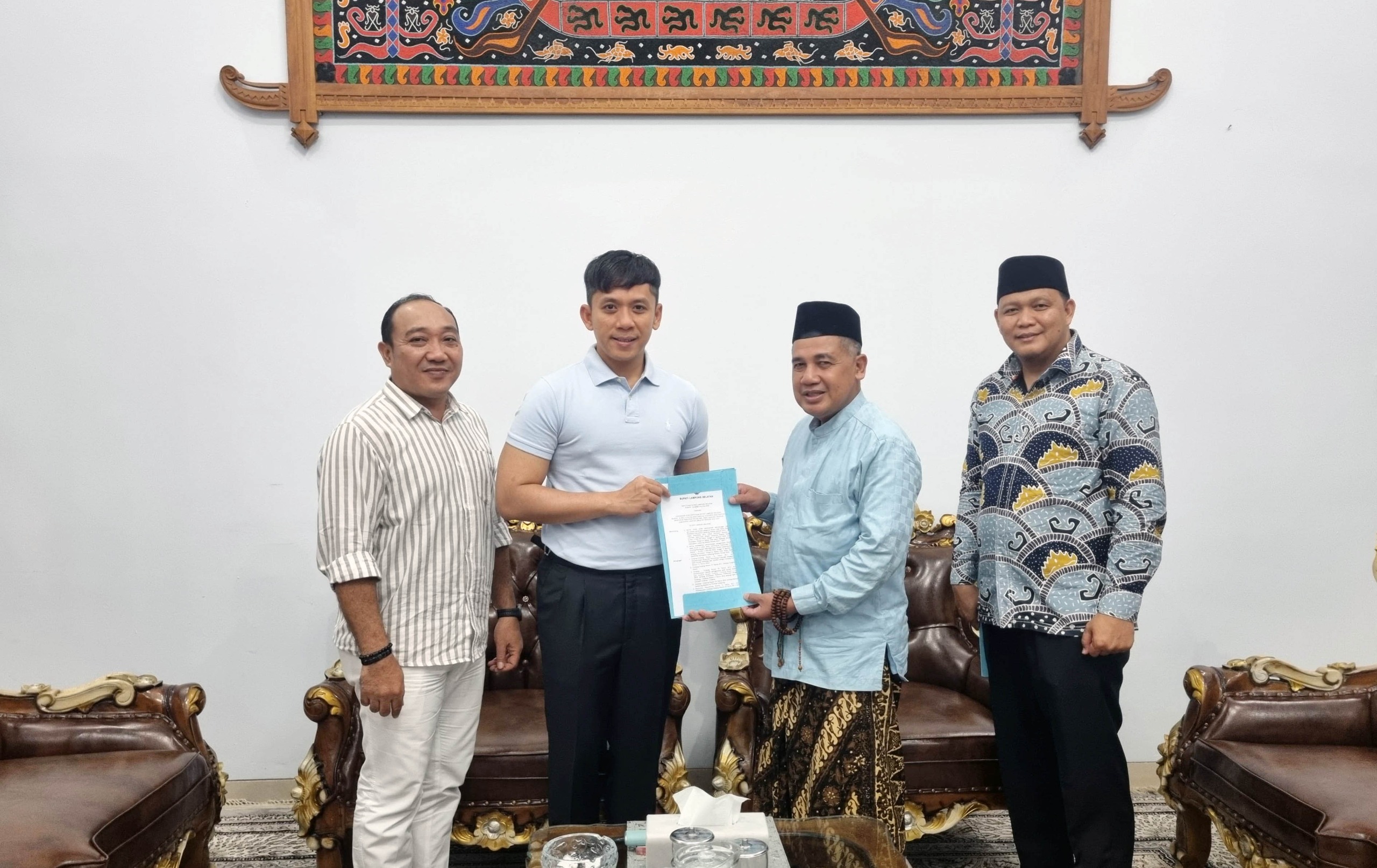 KH Nur Mahfudz Ditunjuk Jadi Plt Ketua Baznas Lampung Selatan