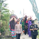 Polsek Gedong Tataan Kawal Ketat Festival Budaya Desa Bagelen, Pastikan Kegiatan Berlangsung Aman dan Kondusif
