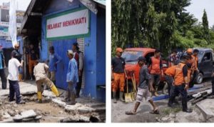 Walikota Bandar Lampung Hj. Eva Dwiana Resmikan JPO Siger Milenial