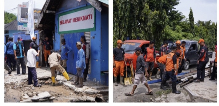 Walikota Bandar Lampung Hj. Eva Dwiana Resmikan JPO Siger Milenial