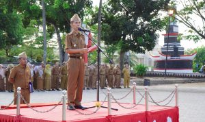 Apel Mingguan! Edy Firnandi Ajak ASN Rapatkan Barisan Capai Visi Indonesia Emas 2045