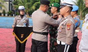 Polres Pesawaran Gelar Apel Pasukan Operasi Patuh Krakatau 2025, Tekankan Disiplin Lalu Lintas Demi Keselamatan Bersama