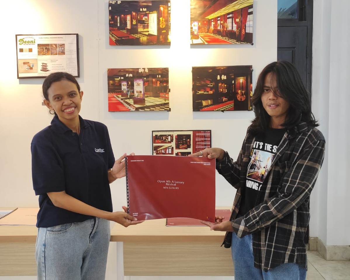 Desain Mahasiswa Darmajaya Ini Bikin Ecayo Yamaha Music Terkesima dalam Pameran DoA 2025