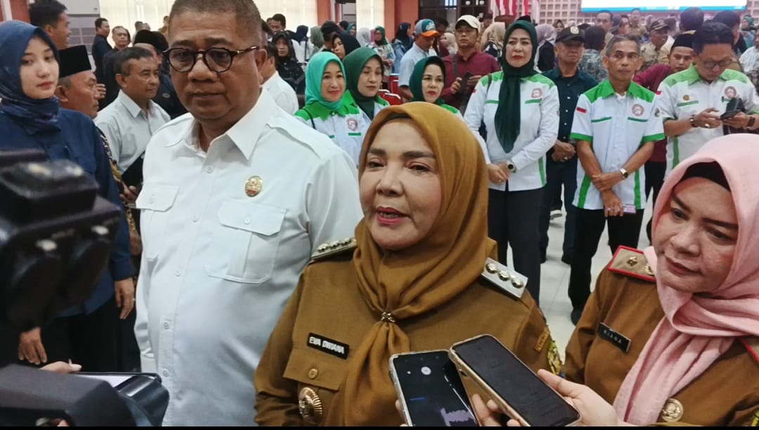 Wali Kota Bandar Lampung Hj. Eva Dwiana Buka Peringatan Hari Koperasi Nasional ke-78 Tingkat Kota Bandar Lampung Tema: “Koperasi Maju, Indonesia Adil Makmur 2025”