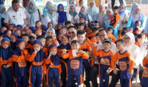 Pagi Ceria Bersama Bupati Egi: Tawa dan Harapan Anak TK IT Al Mumtaza Meriahkan Hari Anak Nasional di Lampung Selatan