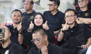 Walikota Bandar Lampung Hj. Eva Dwiana Hadiri Grand Launching Stadion Homebase Bhayangkara Presisi Lampung FC Walikota Bandar Lampung Hj. Eva Dwiana Hadiri Grand Launching Stadion Homebase Bhayangkara Presisi Lampung FC