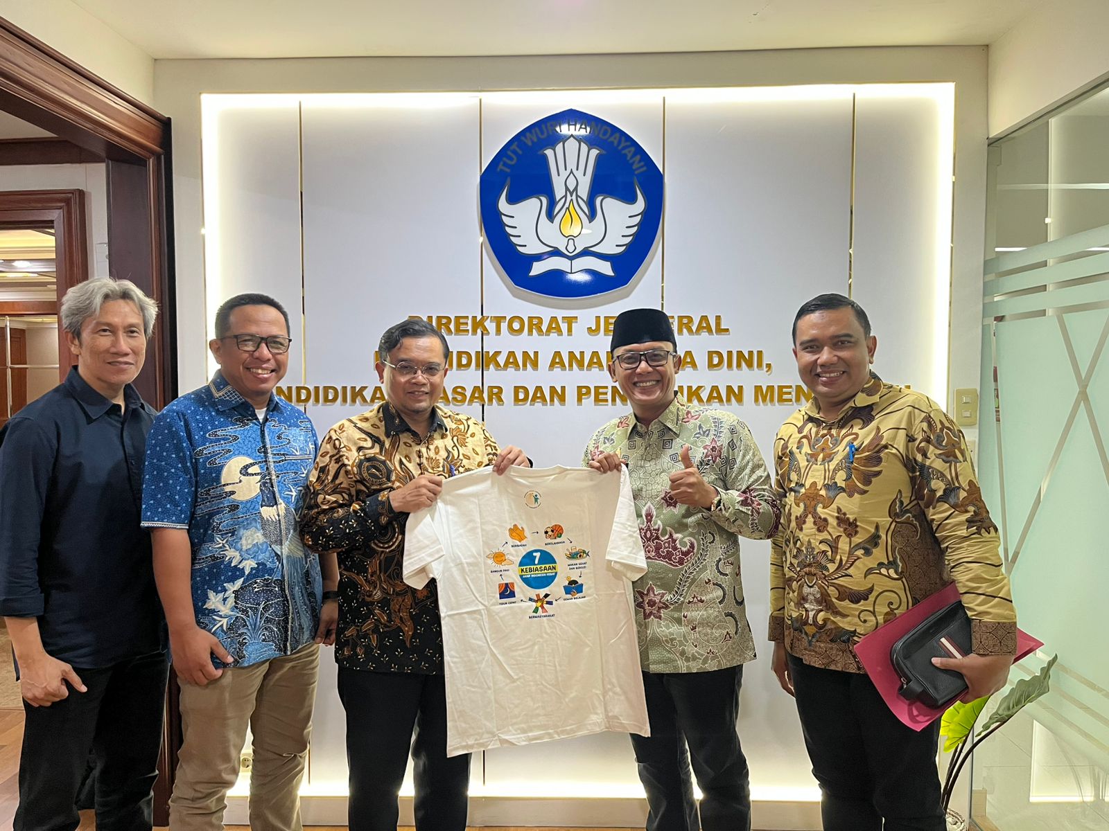 Bupati Lamteng Ardito Wijaya Audiensi dengan Kementerian Pendidikan Dasar dan Menengah