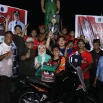 Bupati Ardito Wijaya Resmi Tutup Piala Bupati Lampung Tengah Samosir Dragbike Championship 2025