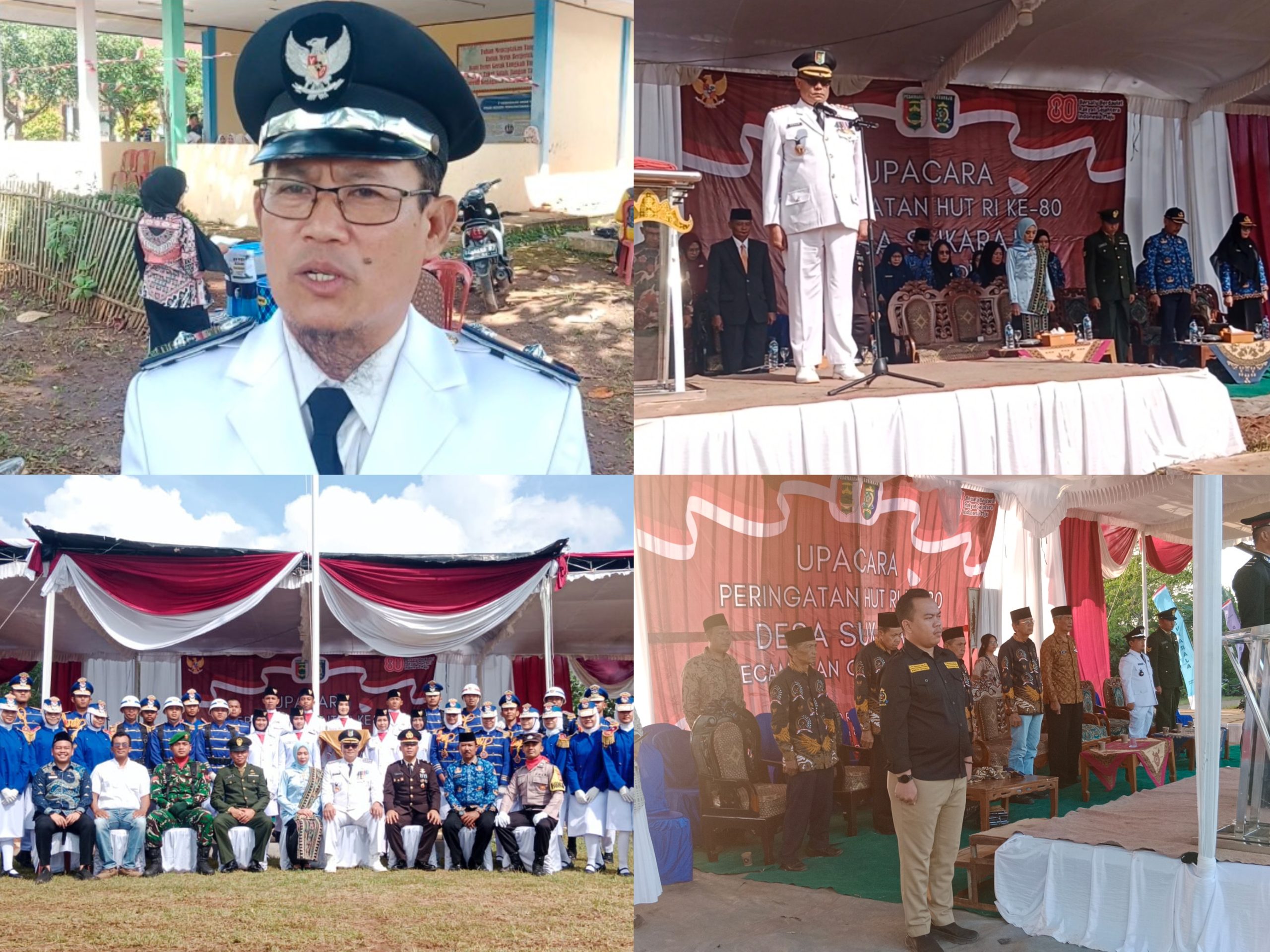 Camat Gedong Tataan : Saya Apresiasi Desa Sukaraja Selenggarakan HUT RI 80 