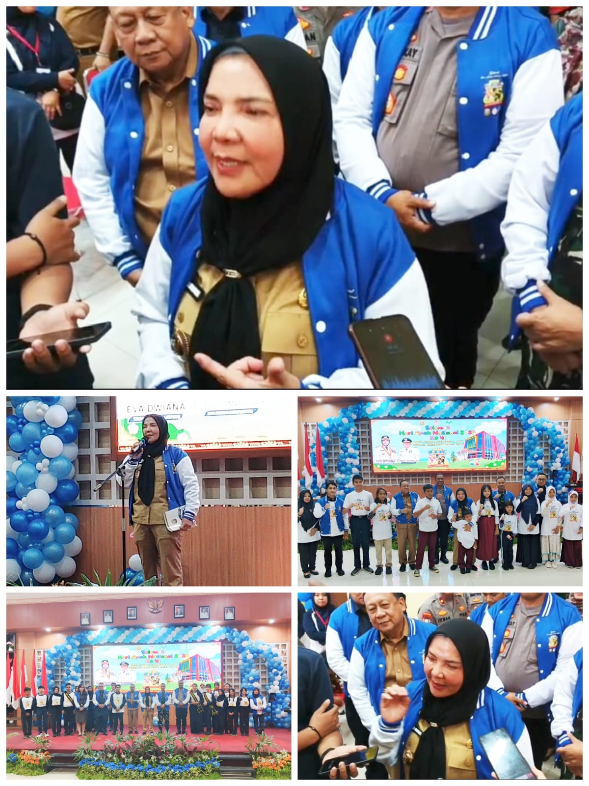 Wali Kota Bandar Lampung Hj. Eva Dwiana Buka Peringatan Hari Anak Nasional ke-41 Tahun 2025: “Anak Hebat, Indonesia Kuat, Menuju Indonesia Emas 2045”