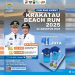 Lampung Selatan Siap Gelar Krakatau Beach Run 2025, Tawarkan Rute Lari dengan Pemandangan Spektakuler