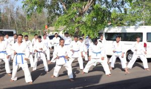 Polres Pesawaran Gelar Ujian Beladiri Polri untuk Personel UKP Periode 1 Januari 2026