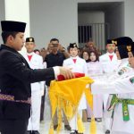 Momen Bersejarah! 41 Anggota Paskibraka Lampung Selatan Dikukuhkan, Siap Kibarkan Merah Putih di Menara Siger