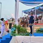 Merah Putih Diturunkan Khidmat di Menara Siger, Sejarah HUT ke-80 RI Terukir di Ujung Sumatera