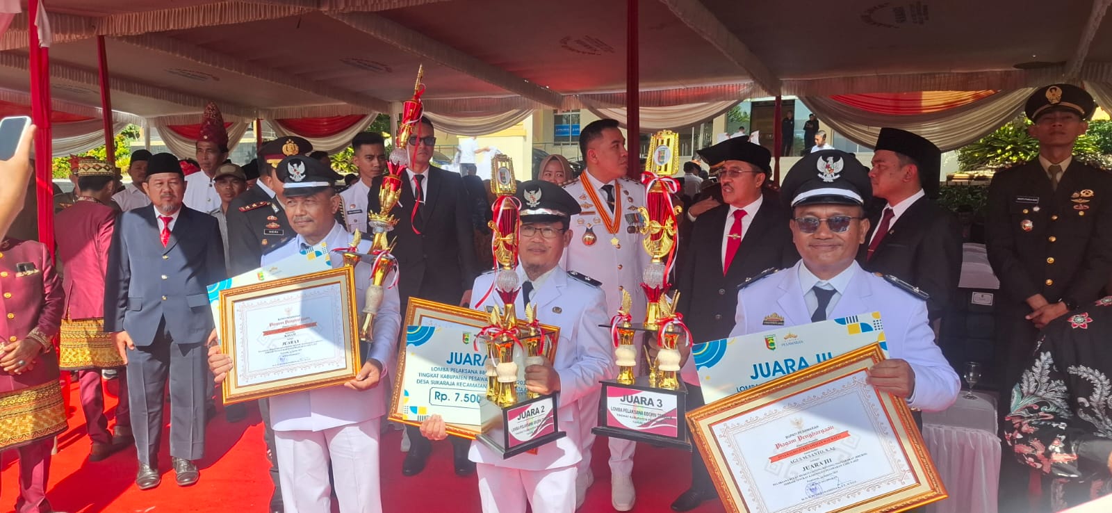 Dinas PMD Pesawaran Bangun Semangat Gotong Royong Masyarakat Lewat Lomba BBGRM