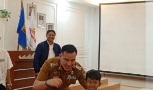 Membanggakan, Pesawaran Punya Juara Karate Usia Dini Mendunia 